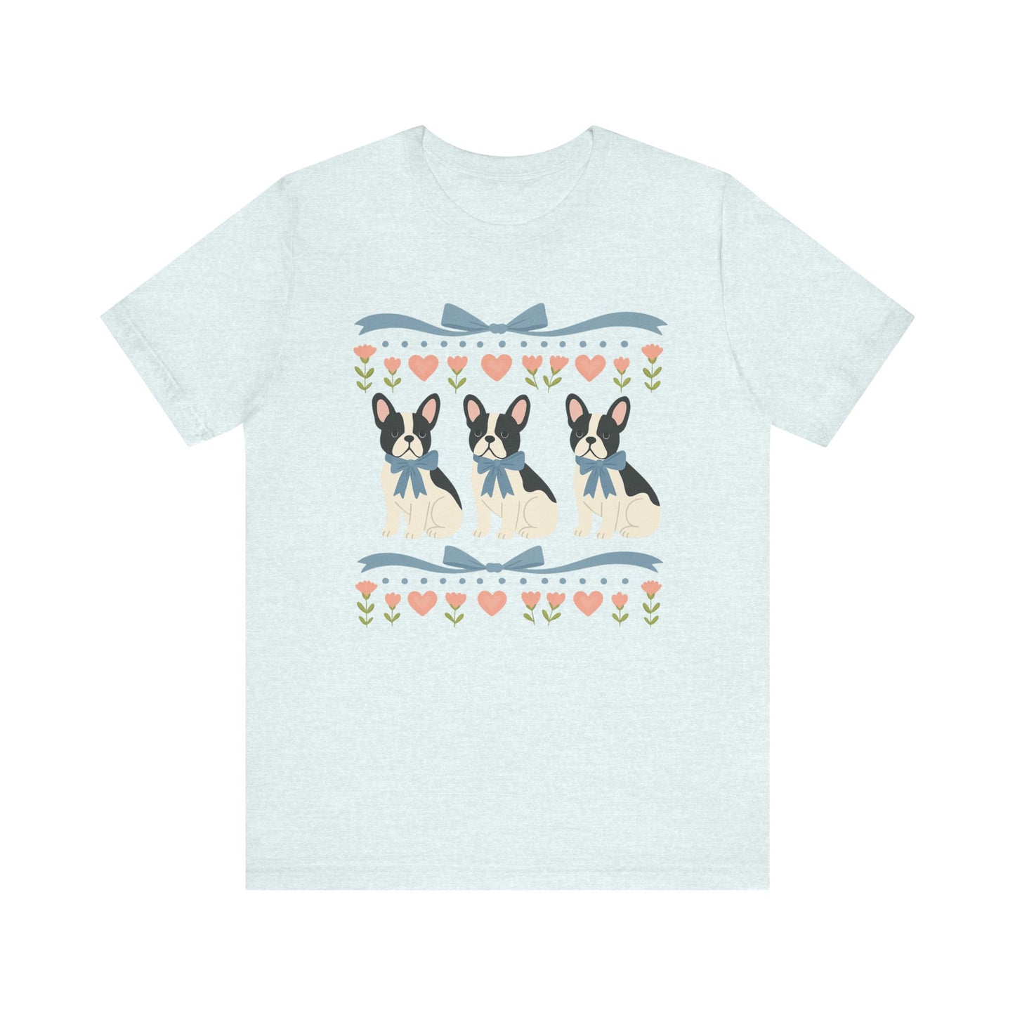 Piebald French Bulldog Grandma TShirt
