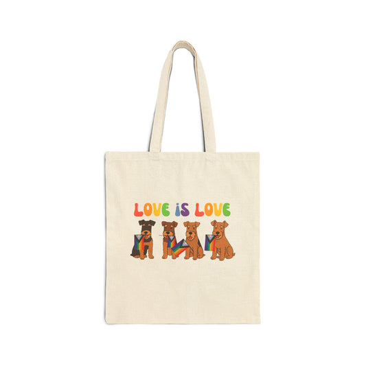 Airedale Terrier Pride Tote Bag