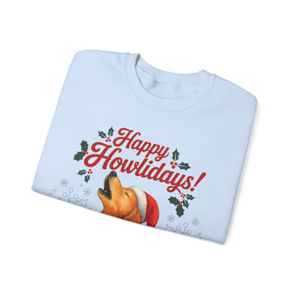 Golden Retriever Happy Howlidays Sweatshirt