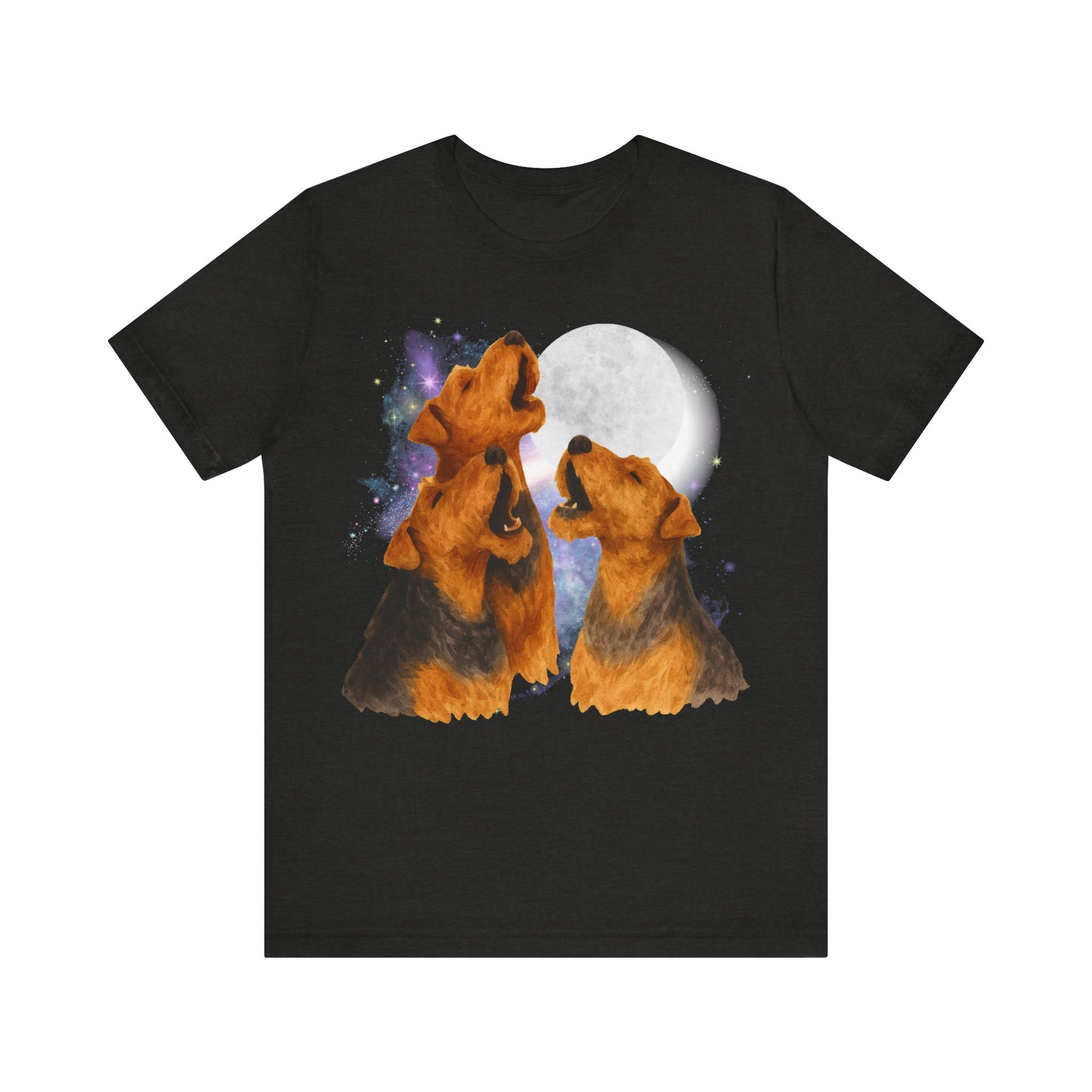 Airedale Terrier Howling TShirt
