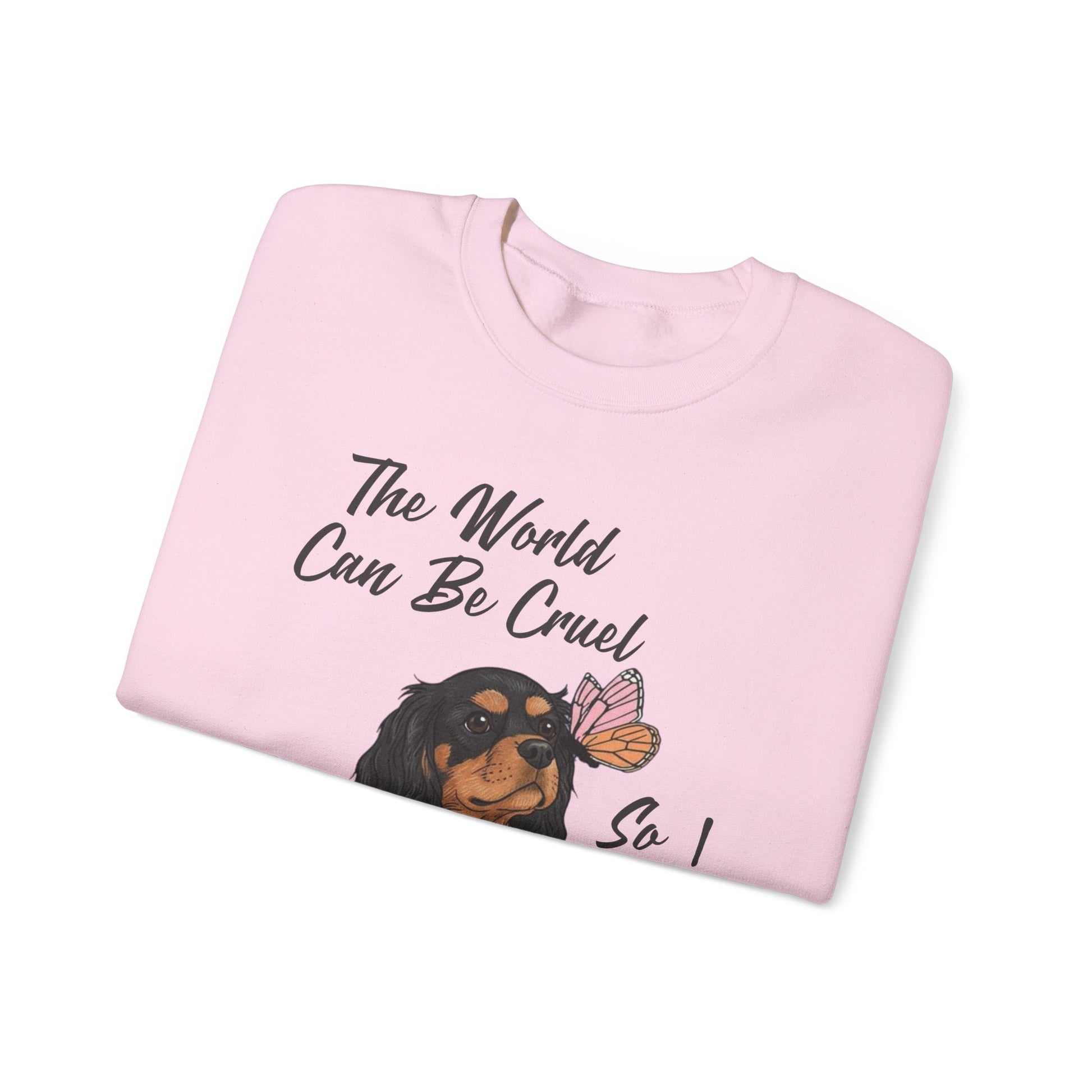 Cruel World Black Tan Cavalier Sweatshirt
