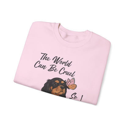 Cruel World Black Tan Cavalier Sweatshirt