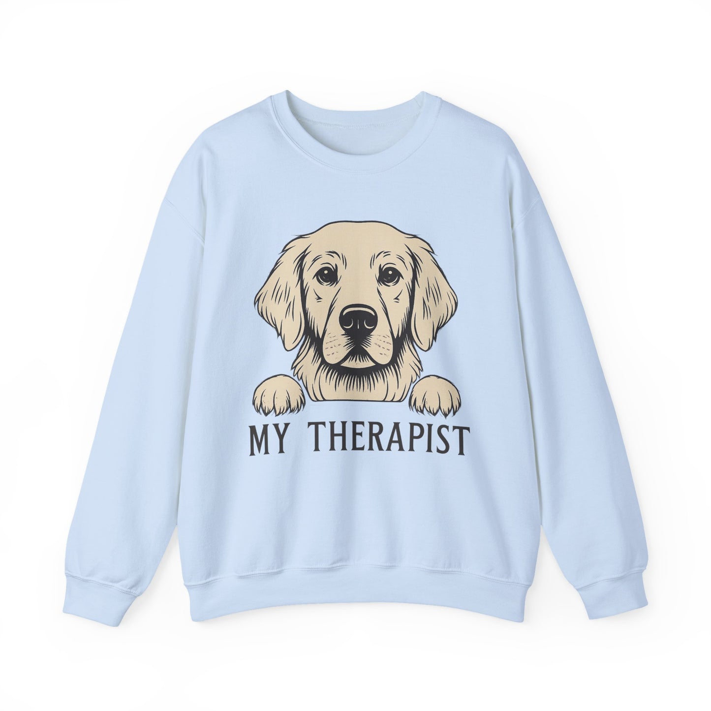 Therapist Golden Retriever Sweatshirt