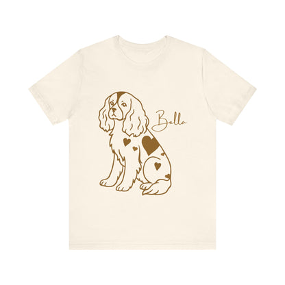 Cavalier King Charles Heart Dog TShirt