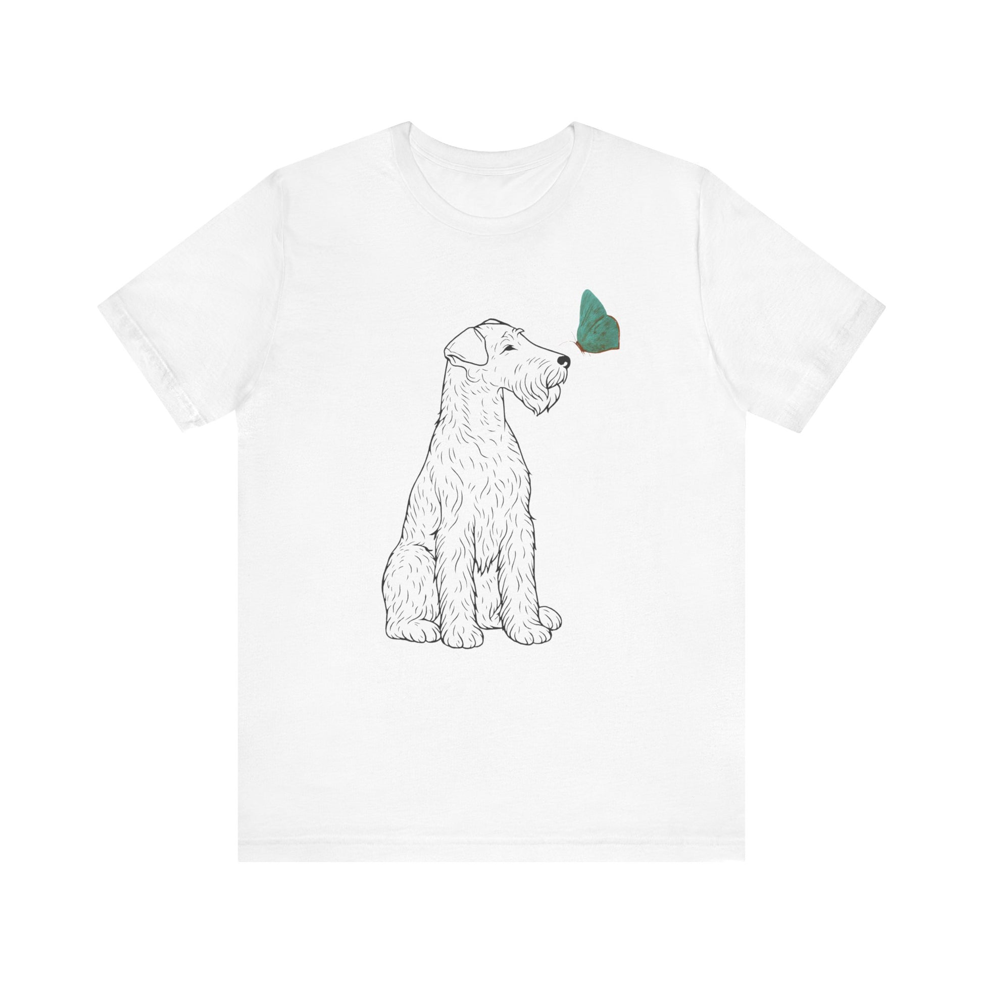 Airedale Terrier Butterfly TShirt