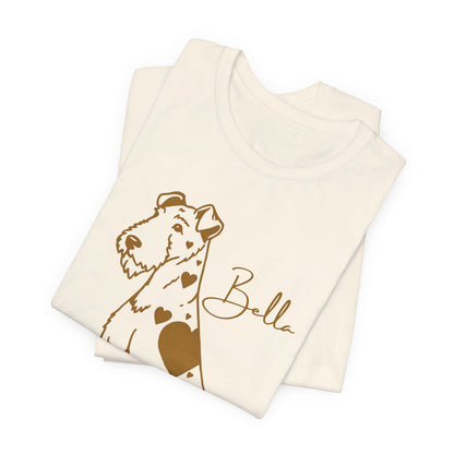 Airedale Terrier Heart Dog TShirt