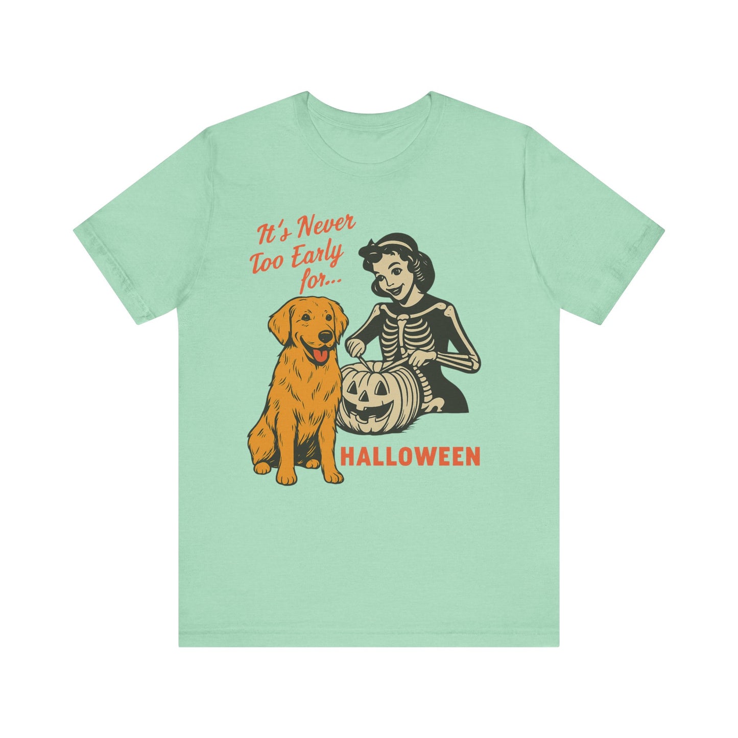 Golden Retriever Early Halloween TShirt
