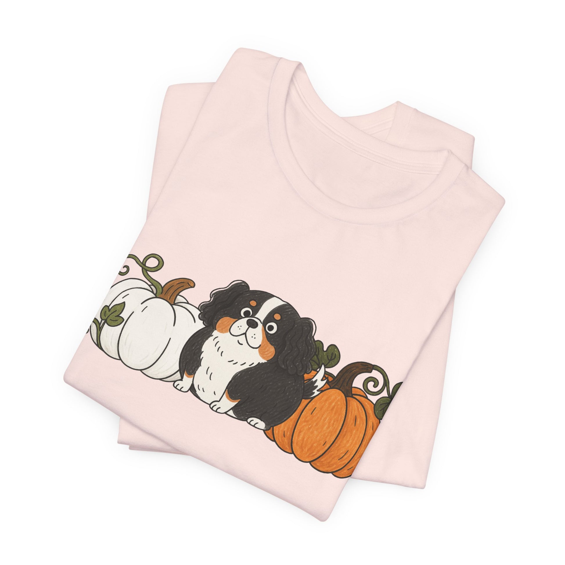 Tricolor Cavalier Pupkin Unisex Tshirt