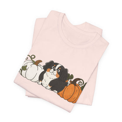 Tricolor Cavalier Pupkin Unisex Tshirt