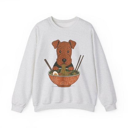 Airedale Terrier Ramen Sweatshirt