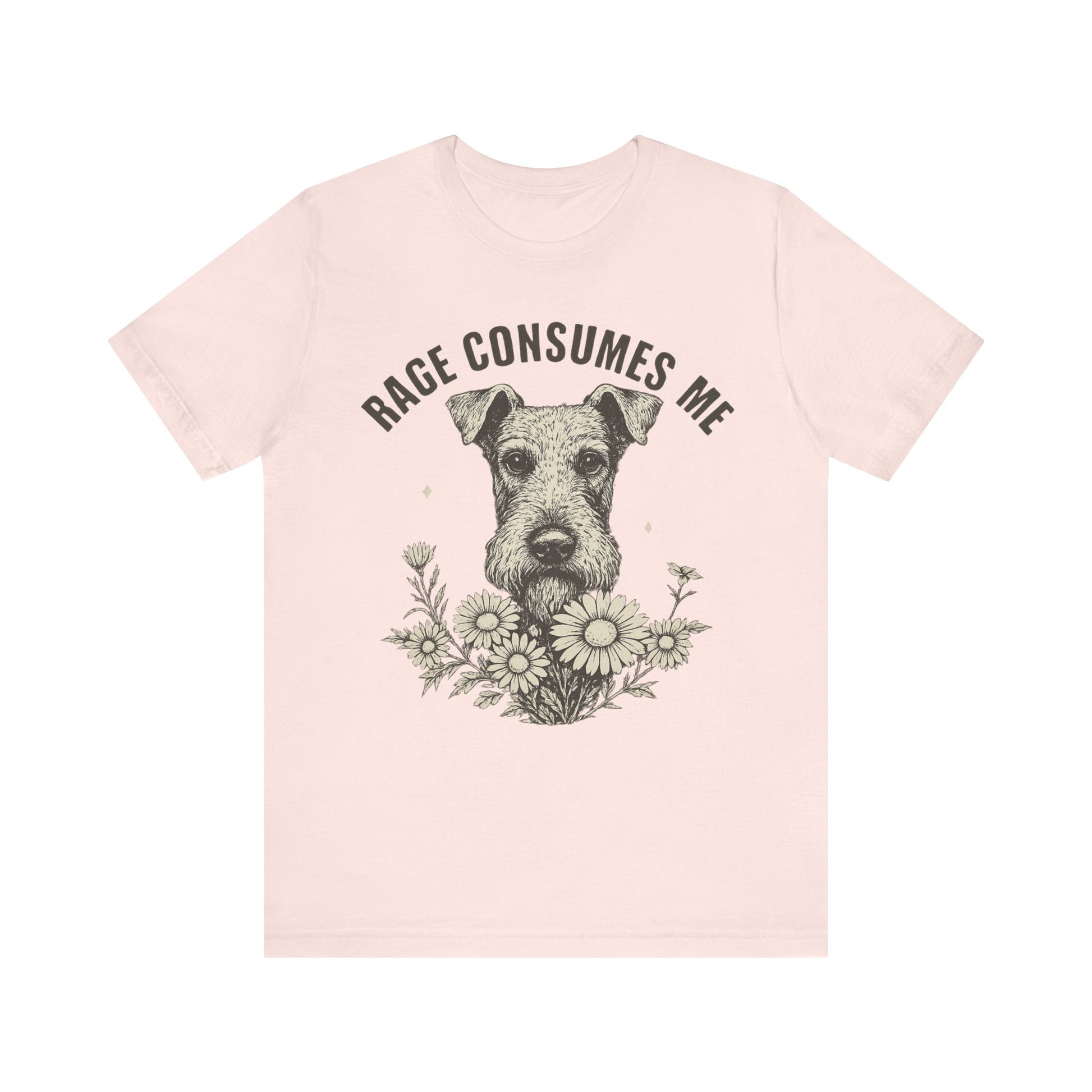 Airedale Terrier Rage Unisex Tshirt