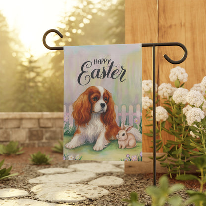Blenheim Cavalier Easter Garden Flag