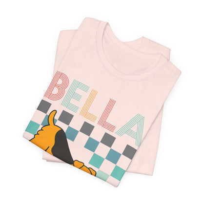 Airedale Terrier Checkered TShirt