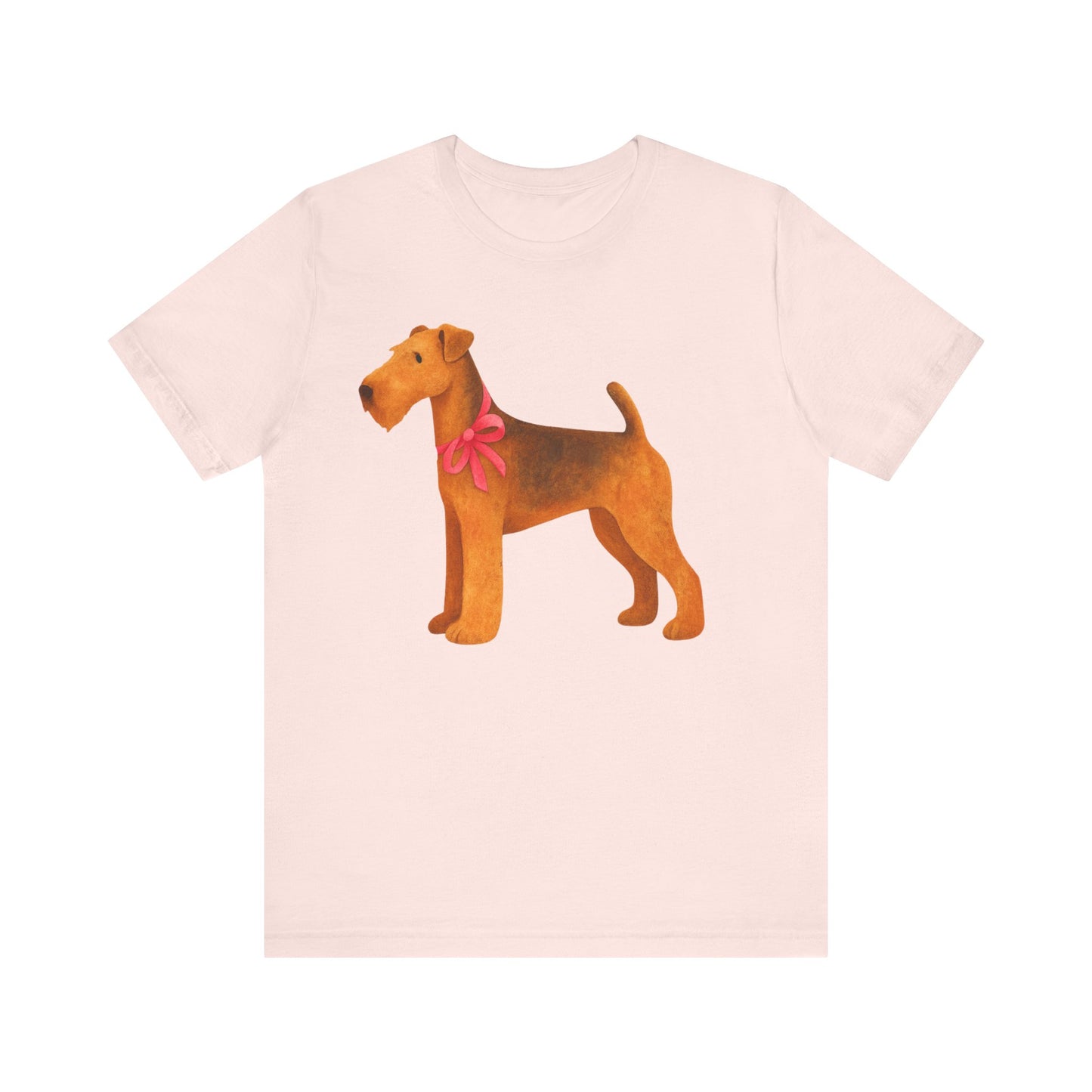 Airedale Terrier Ribbon Tshirt