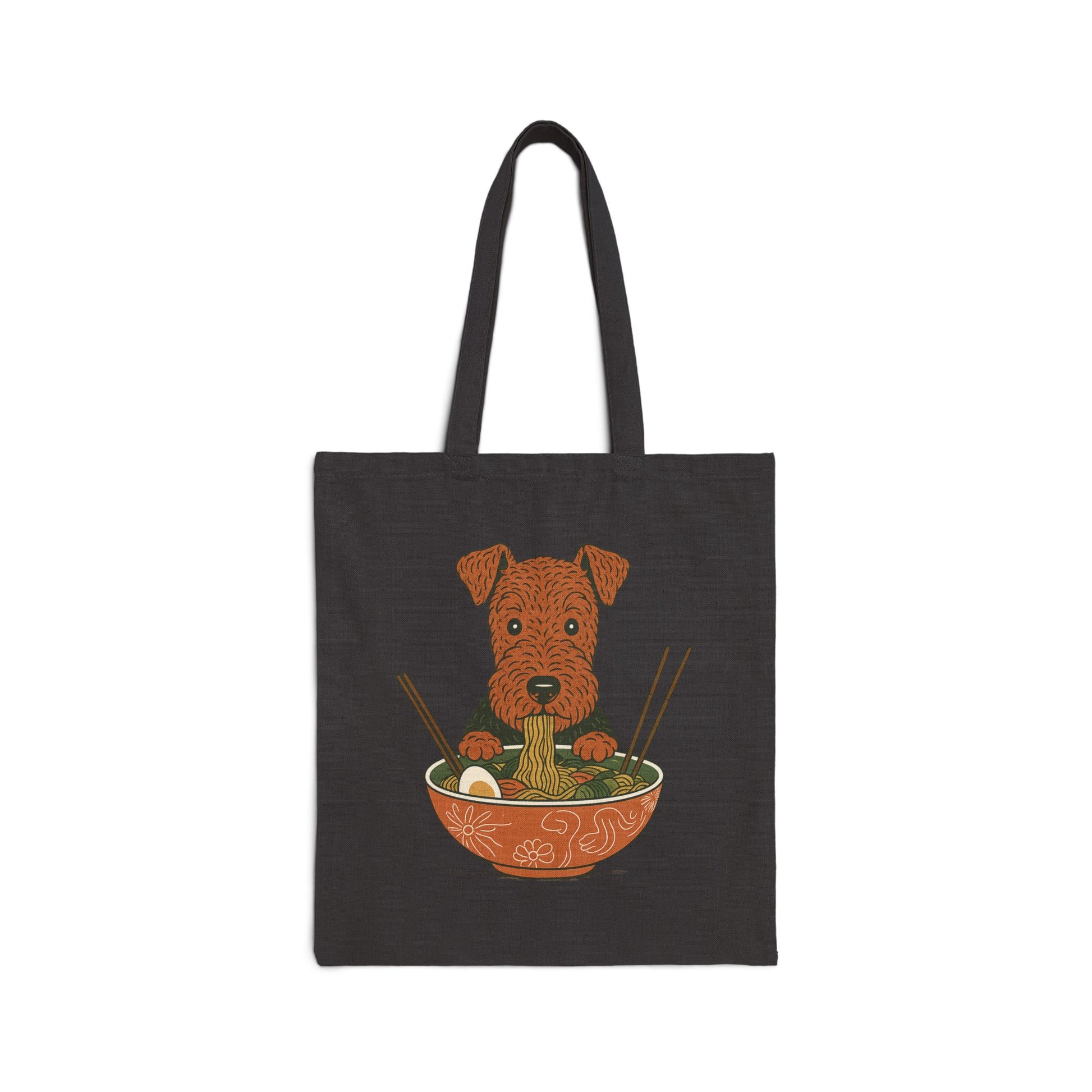Airedale Terrier Ramen Tote Bag