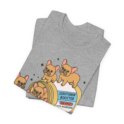 Serotonin Tee Fawn French Bulldog