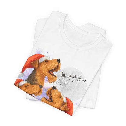 Airedale Terrier Christmas Howliday TShirt