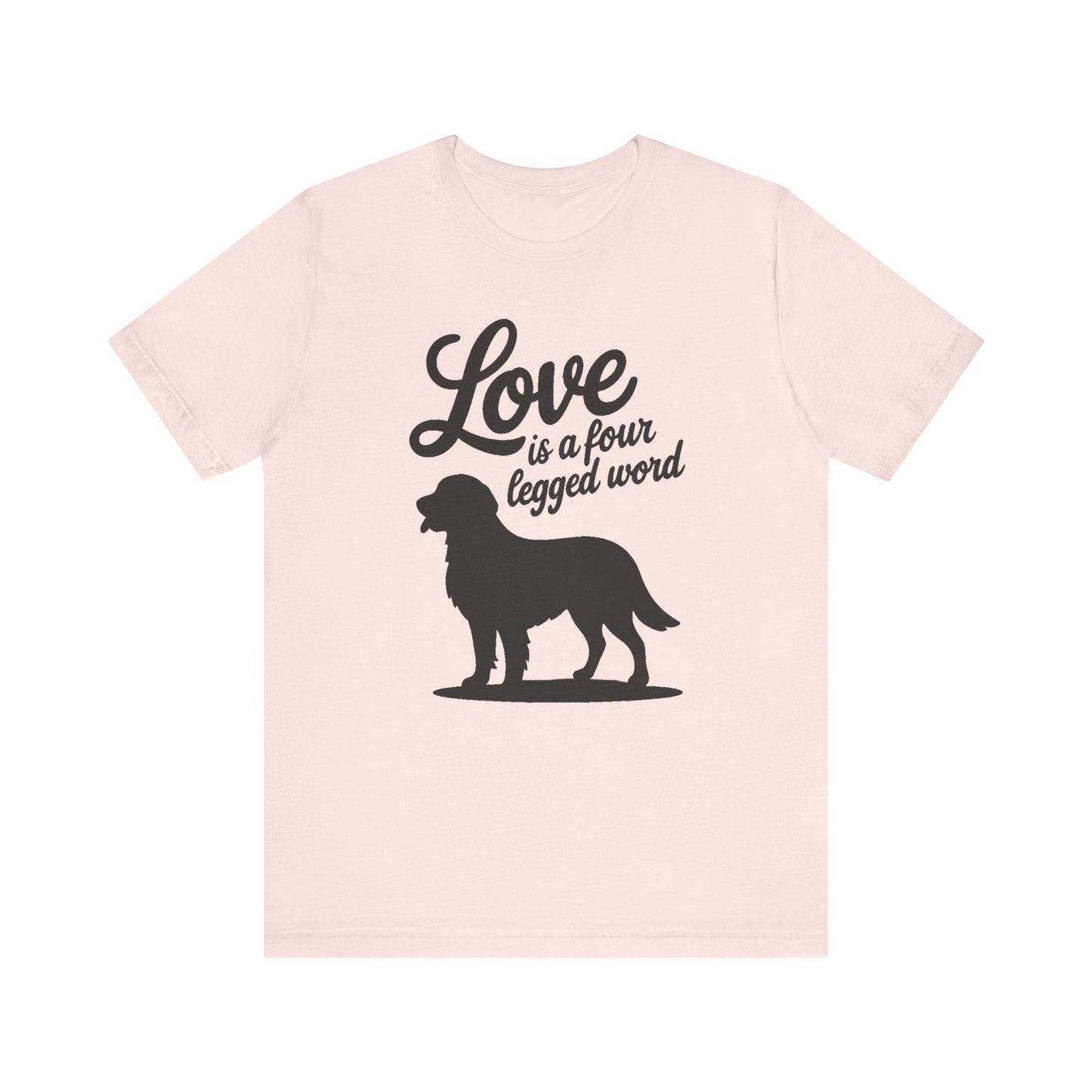 Golden Retriever Four Legged Word TShirt