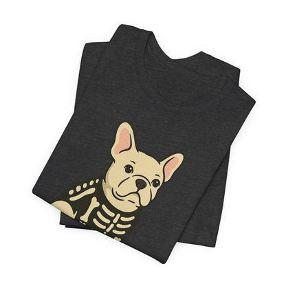White French Bulldog Stay. Slay. Halloween TShirt