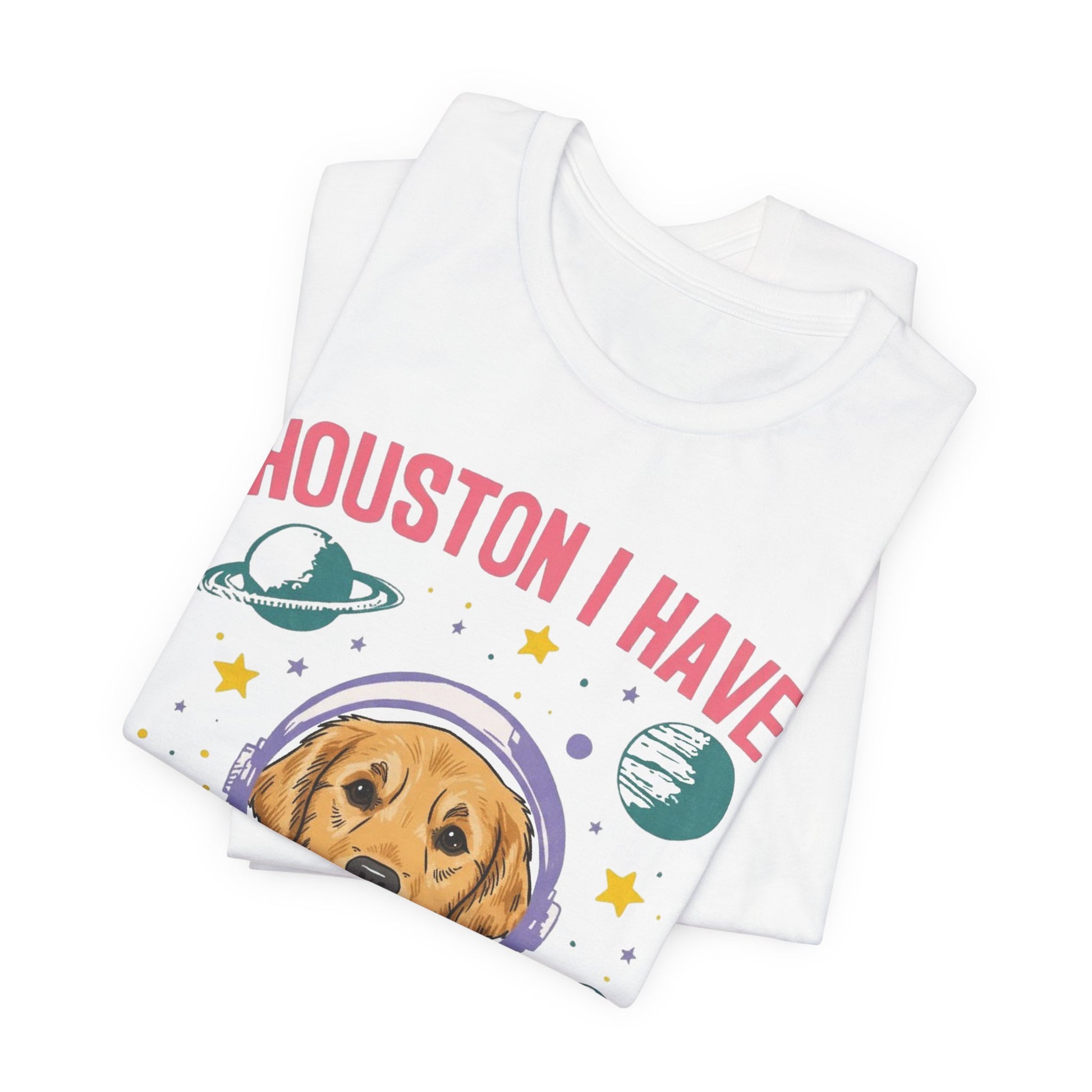 Golden Retriever Houston Space TShirt