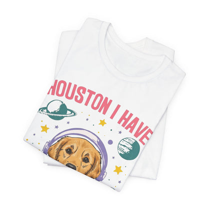 Golden Retriever Houston Space TShirt