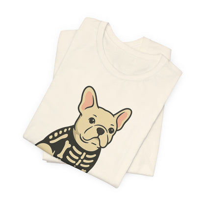 White French Bulldog Stay. Slay. Halloween TShirt
