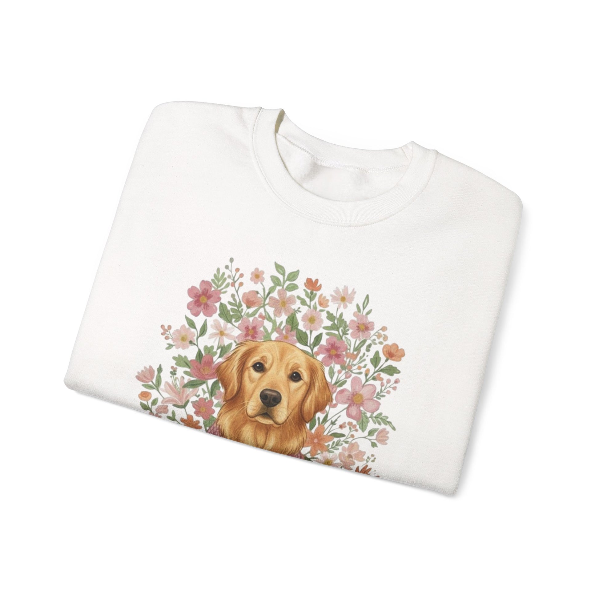 Golden Retriever Bouquet Sweatshirt
