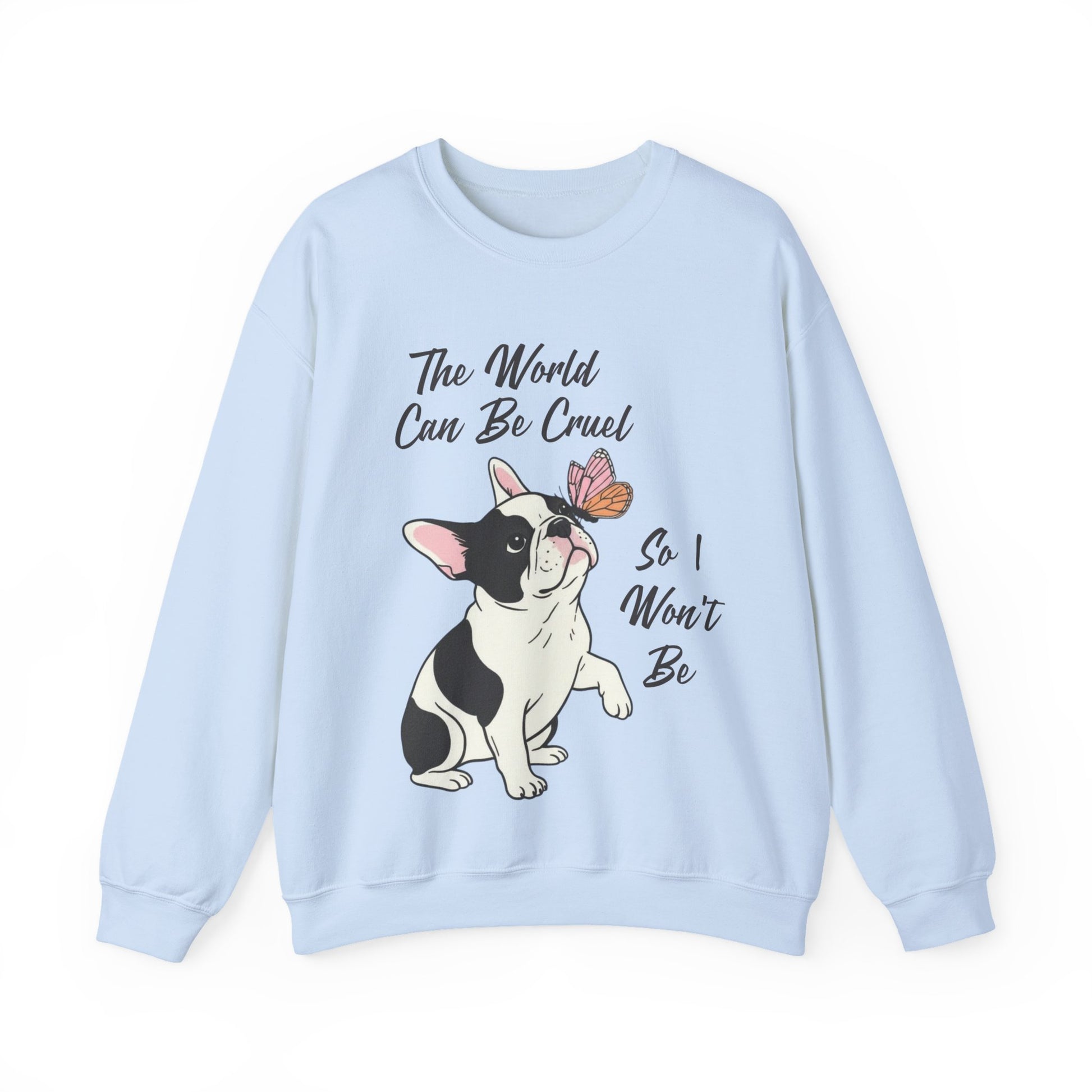 Cruel World Piebald Frenchie Sweatshirt