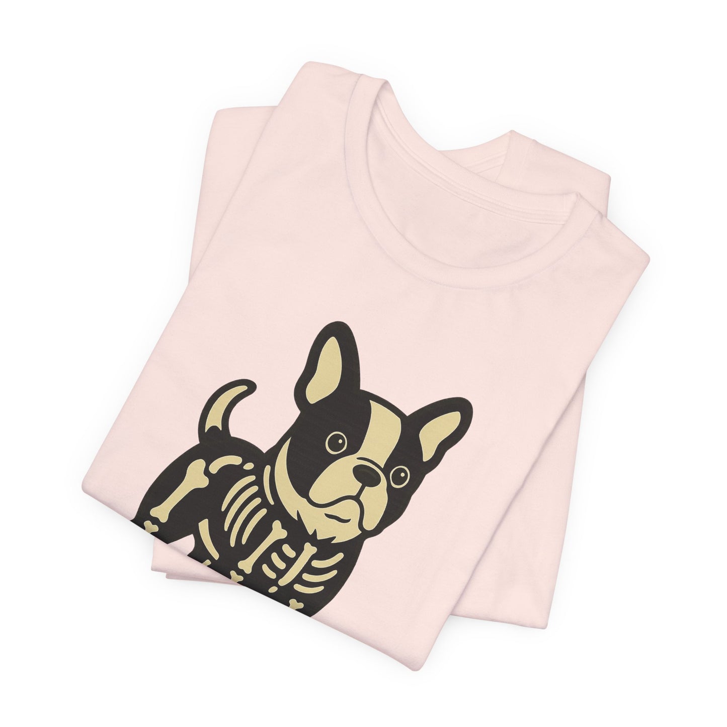 Piebald French Bulldog Stay. Slay. Halloween TShirt