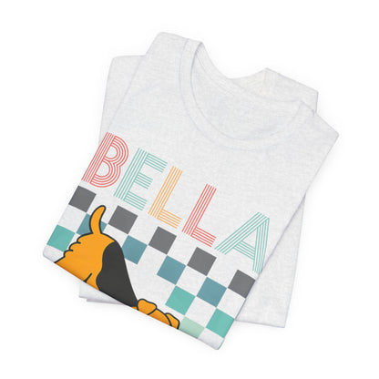 Airedale Terrier Checkered TShirt