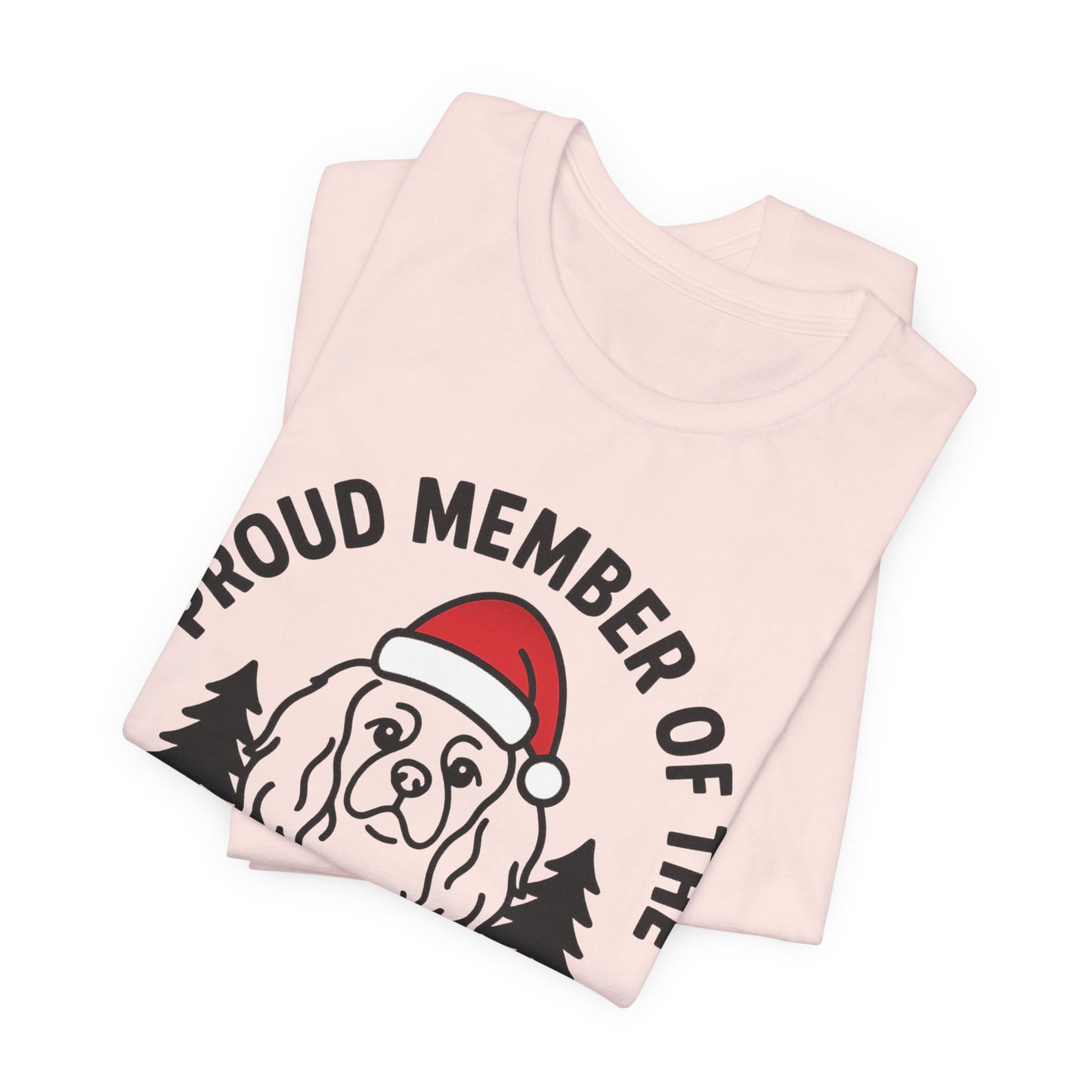 Cavalier King Charles Naughty List TShirt