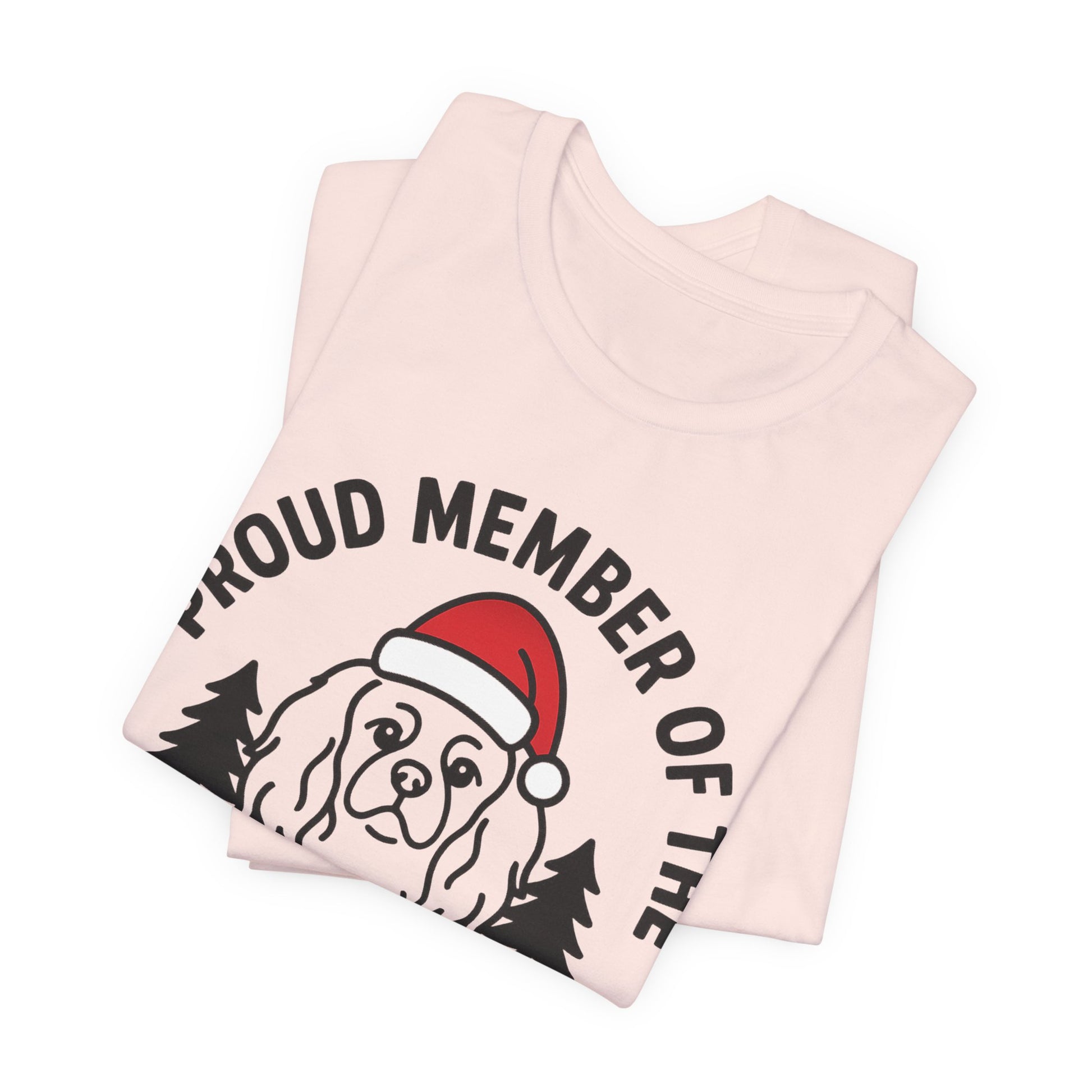 Cavalier King Charles Naughty List TShirt