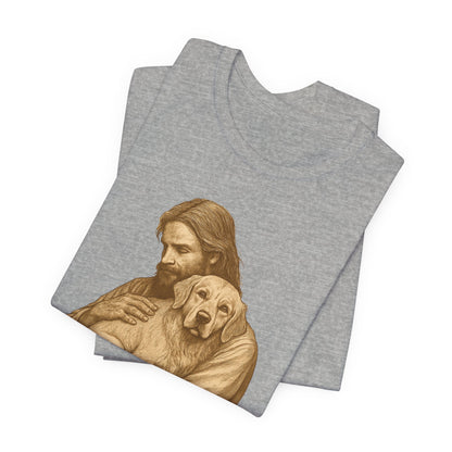 Golden Retriever Jesus TShirt