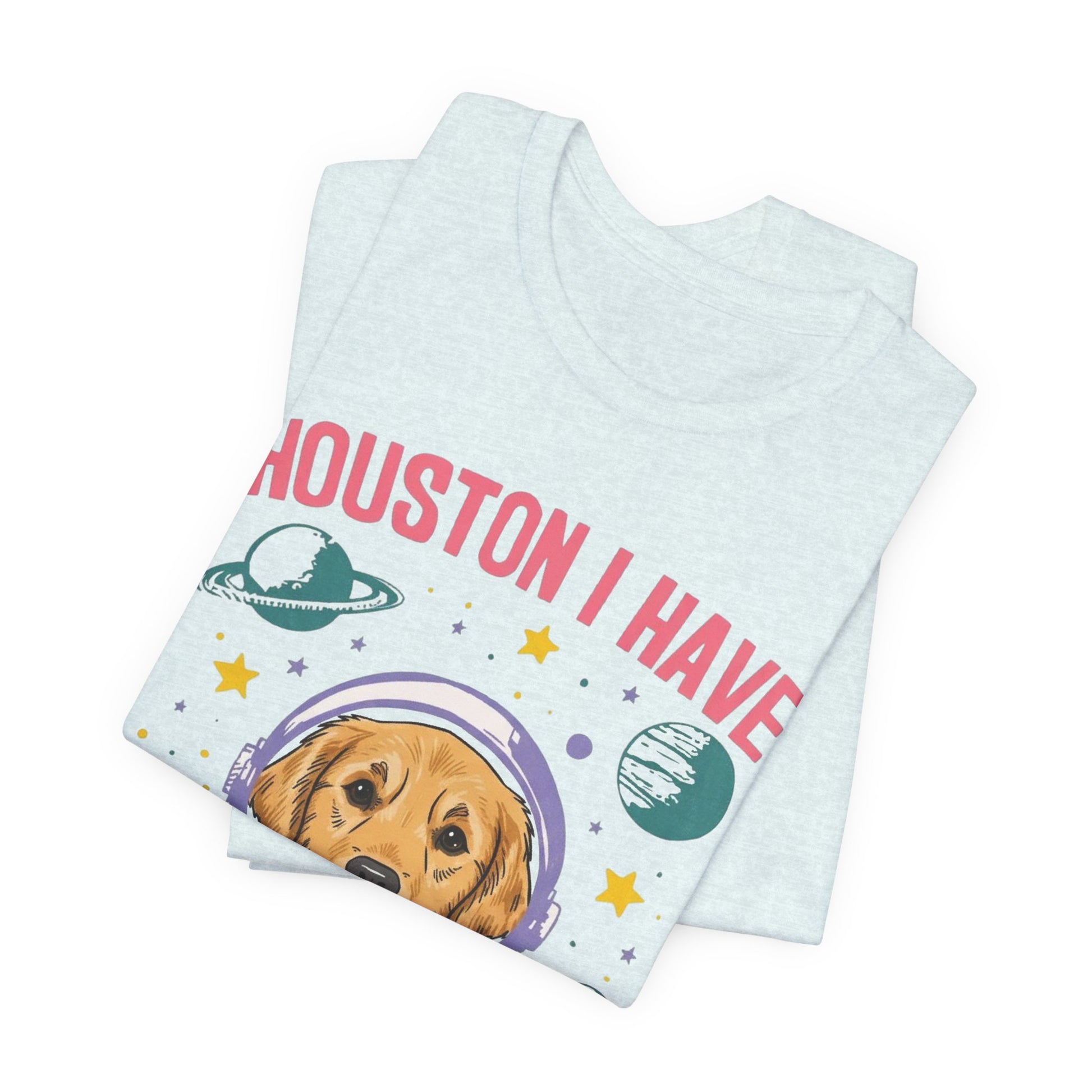 Golden Retriever Houston Space TShirt