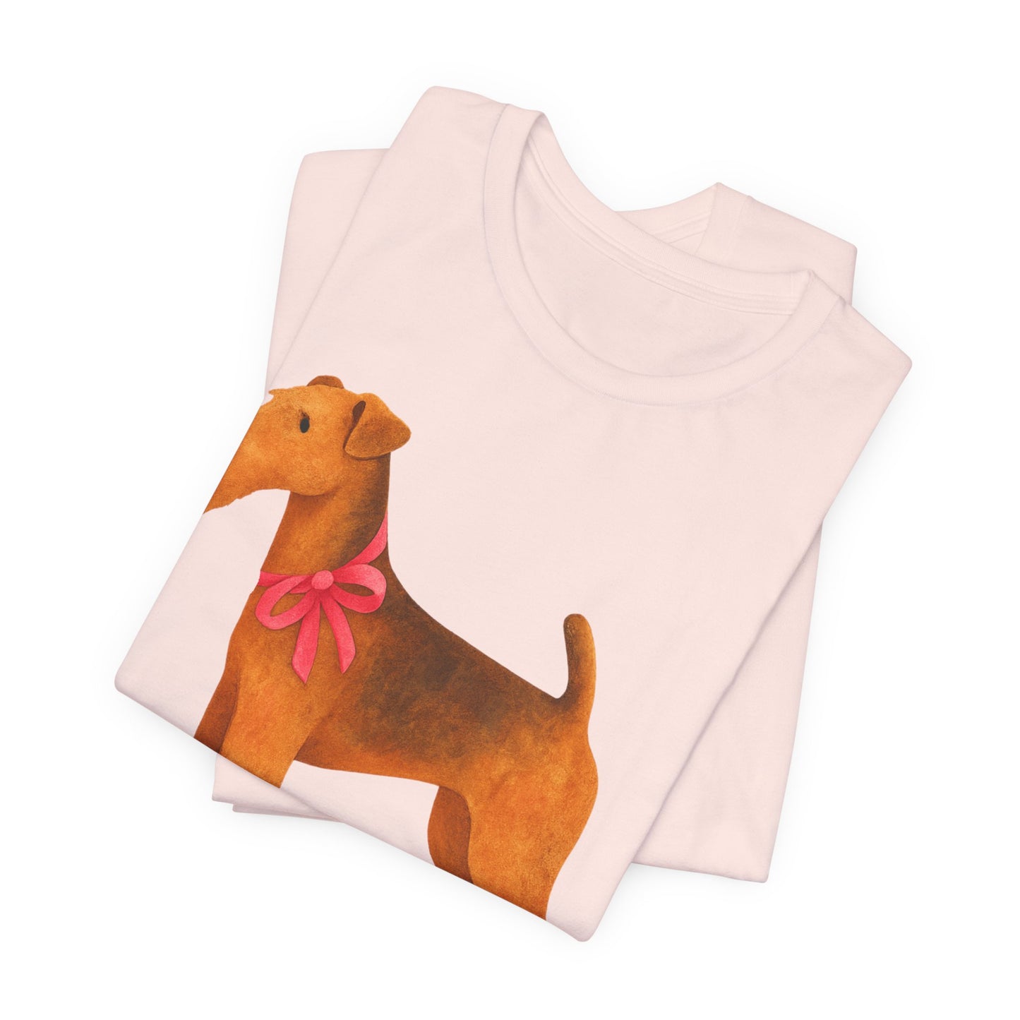 Airedale Terrier Ribbon Tshirt