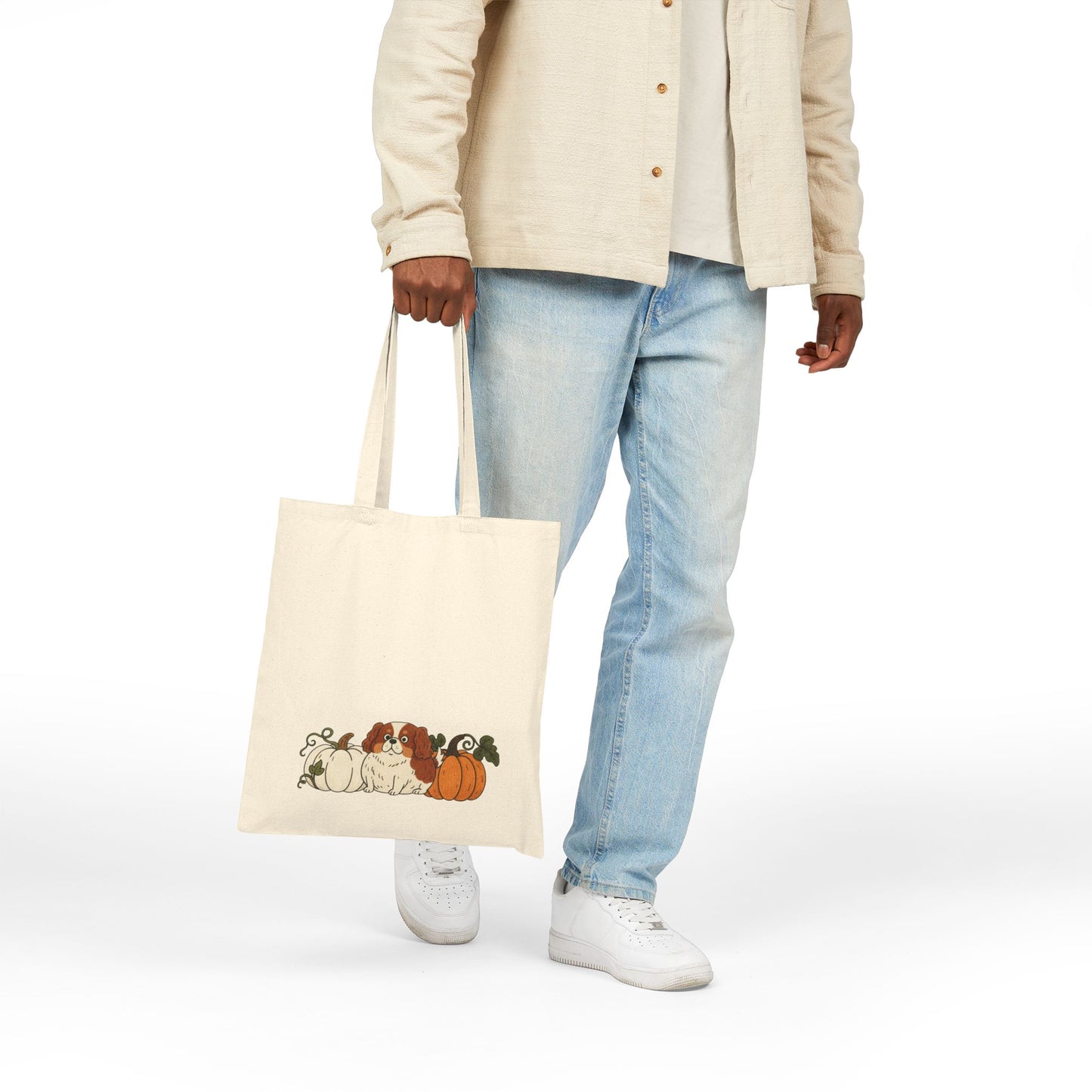 Blenheim Cavalier Pupkin Tote Bag