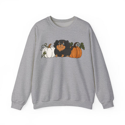 Black Tan Cavalier Pupkin Unisex Sweatshirt