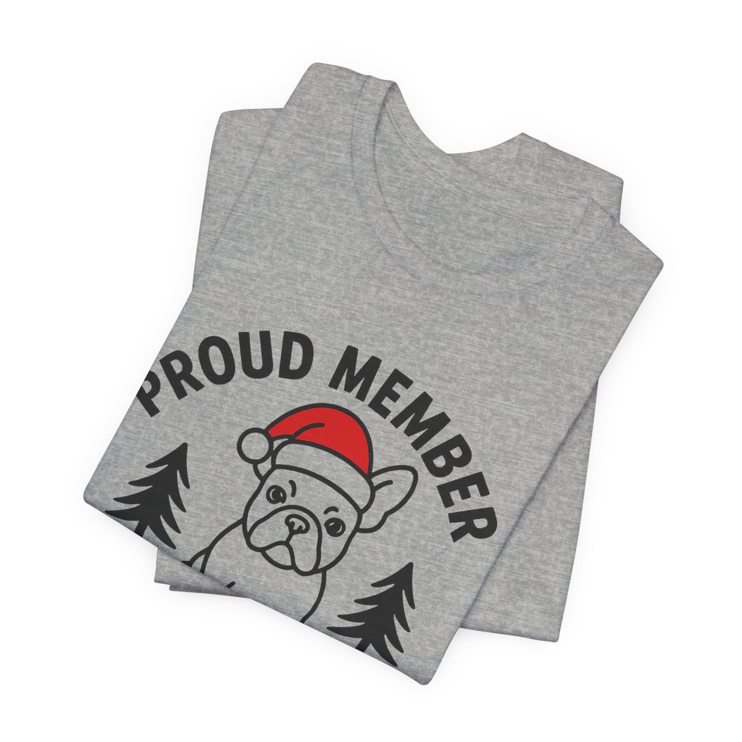 French Bulldog Naughty List TShirt