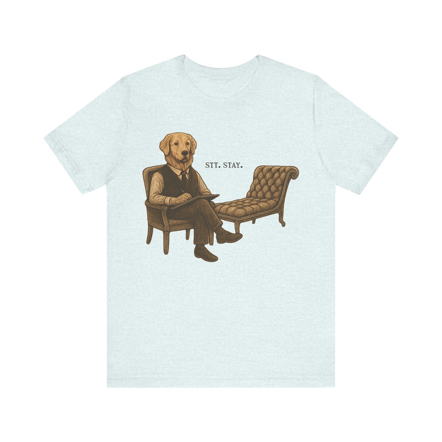 Therapy Golden Retriever Tshirt