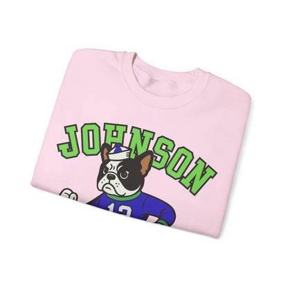 Piebald Frenchie College Mascot Sweatshirt