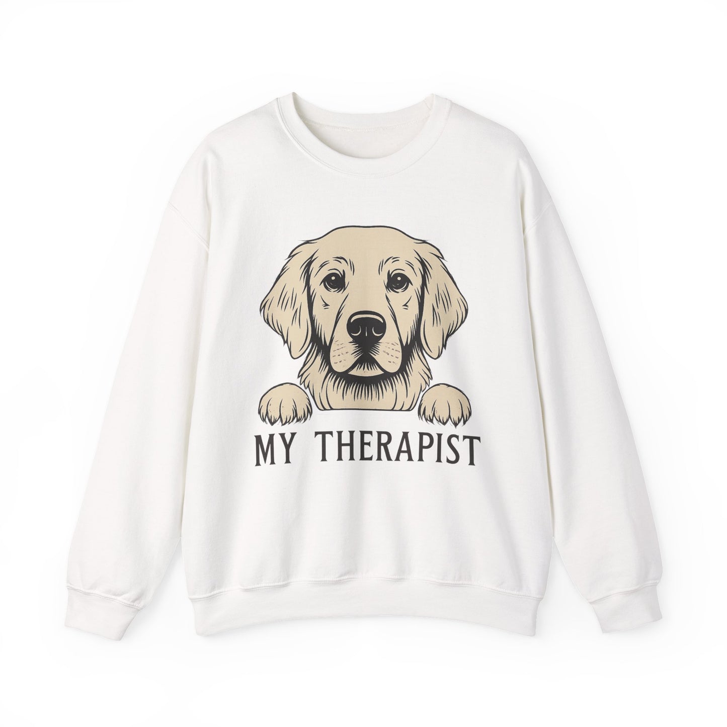 Therapist Golden Retriever Sweatshirt