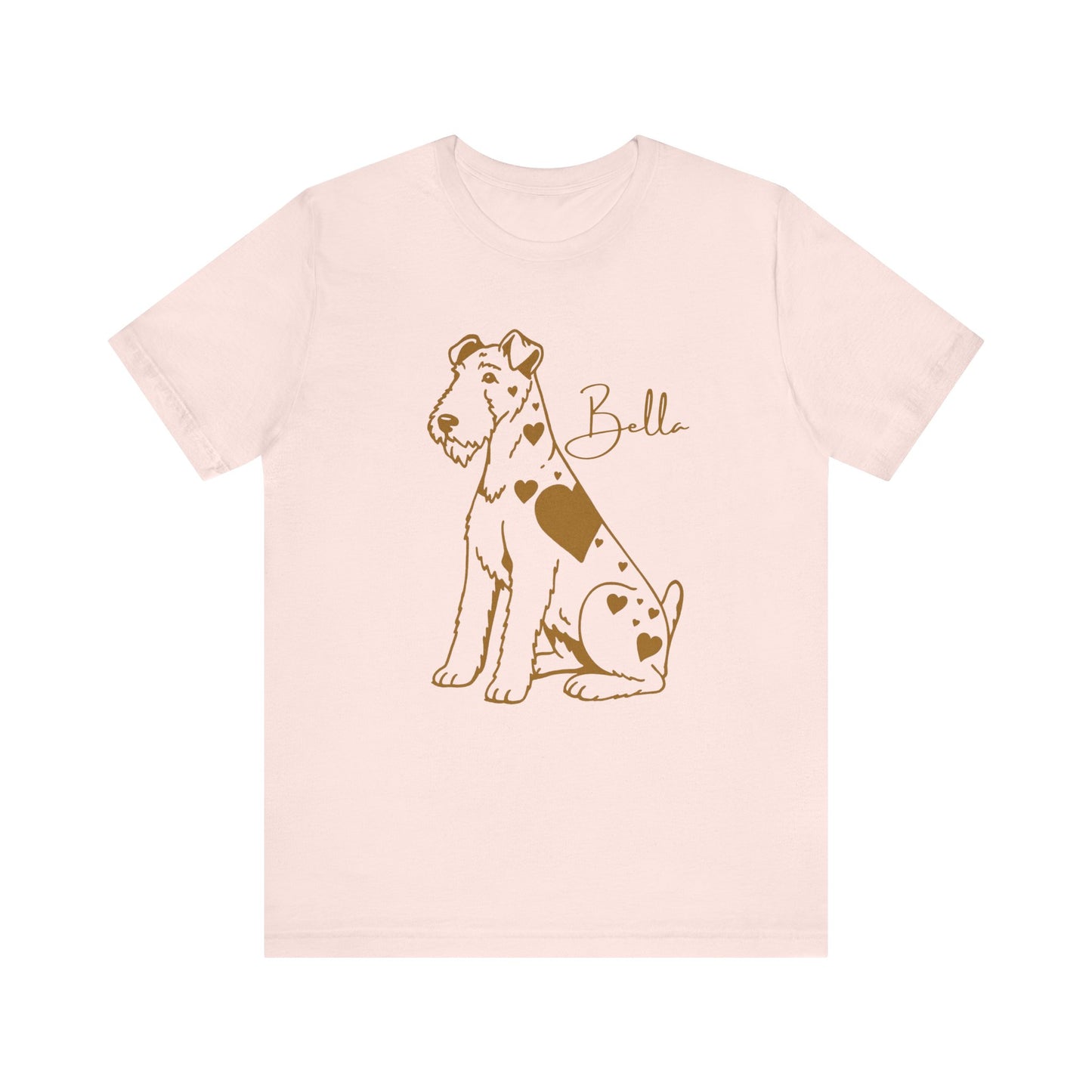 Airedale Terrier Heart Dog TShirt