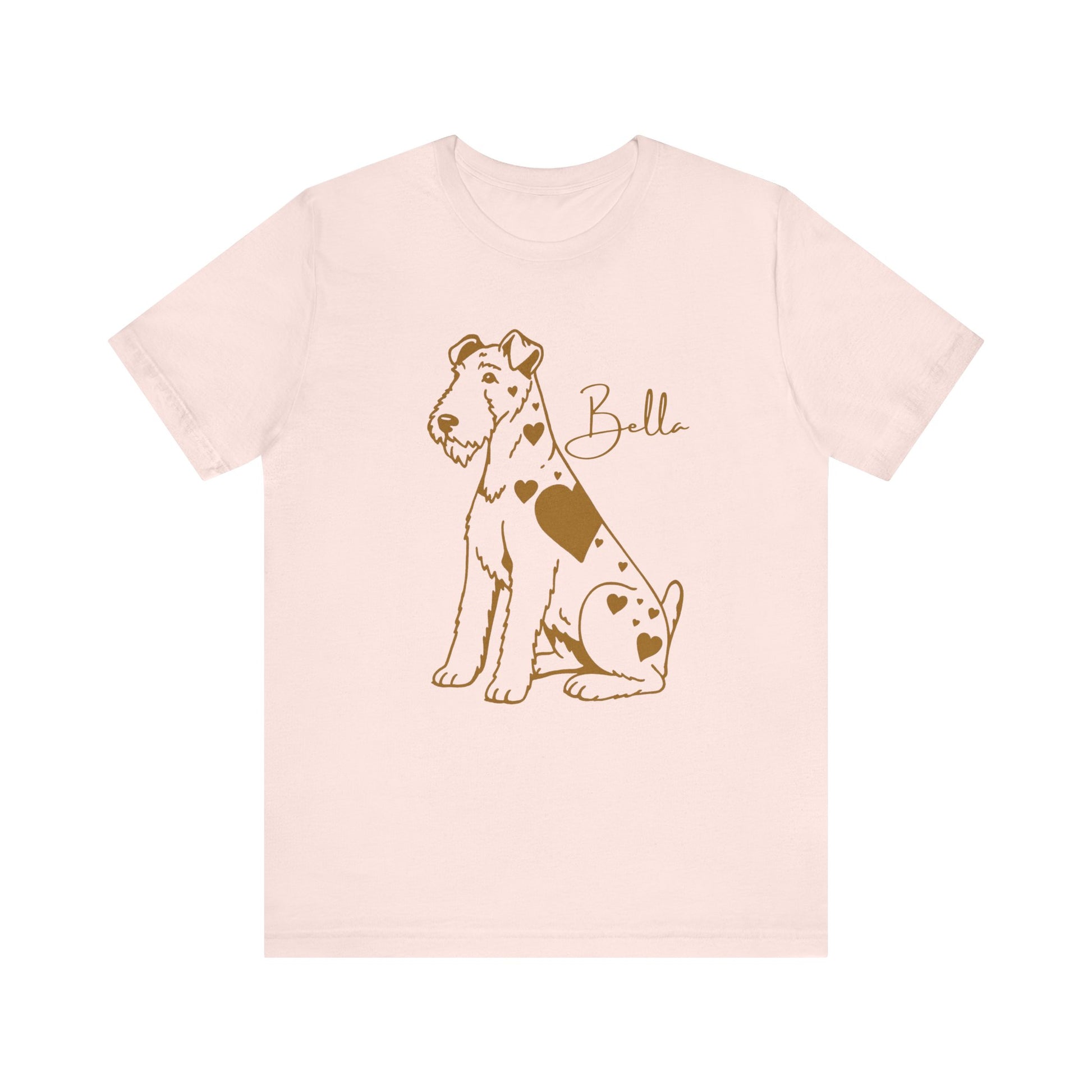 Airedale Terrier Heart Dog TShirt