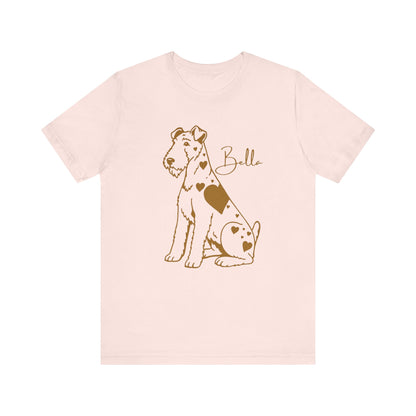 Airedale Terrier Heart Dog TShirt