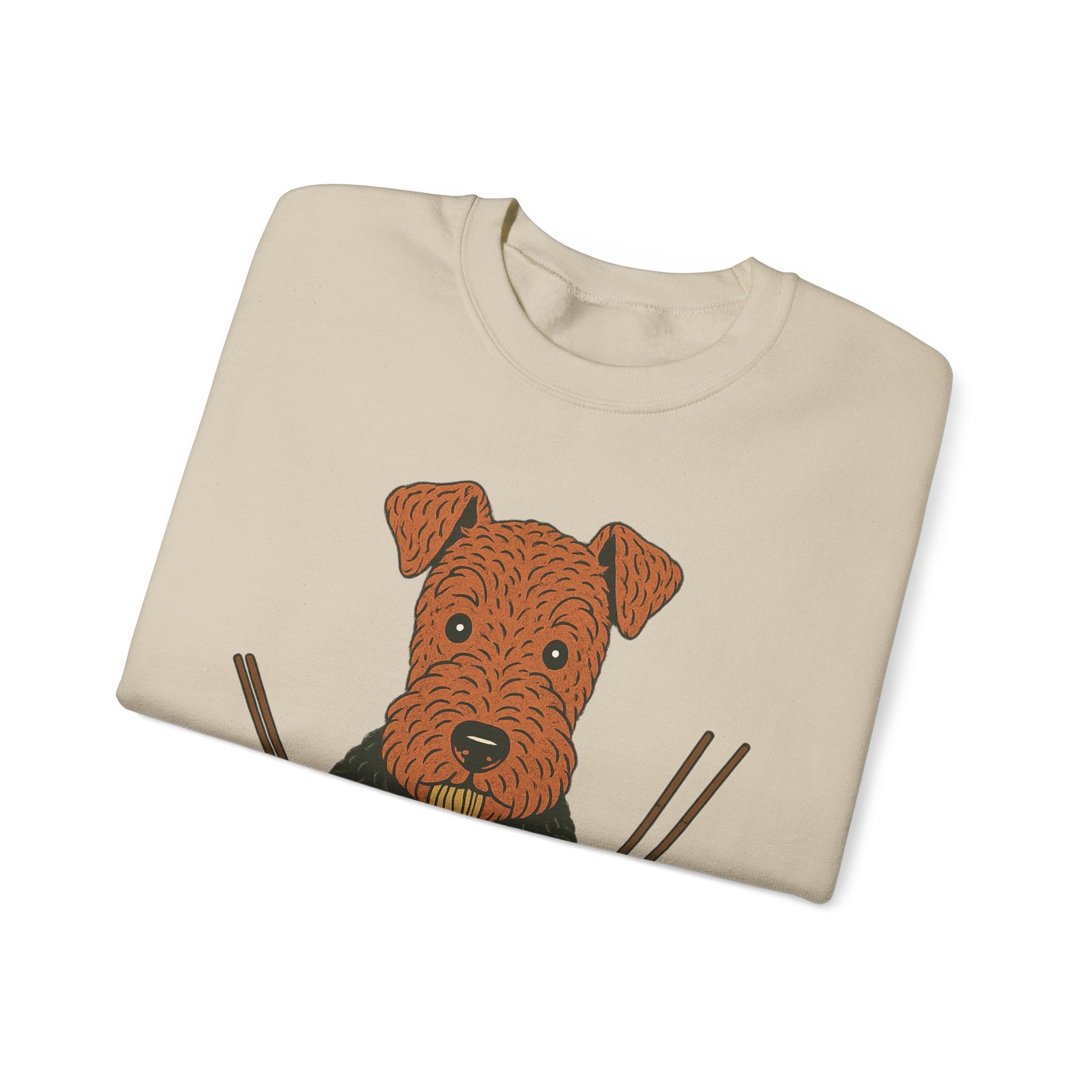 Airedale Terrier Ramen Sweatshirt
