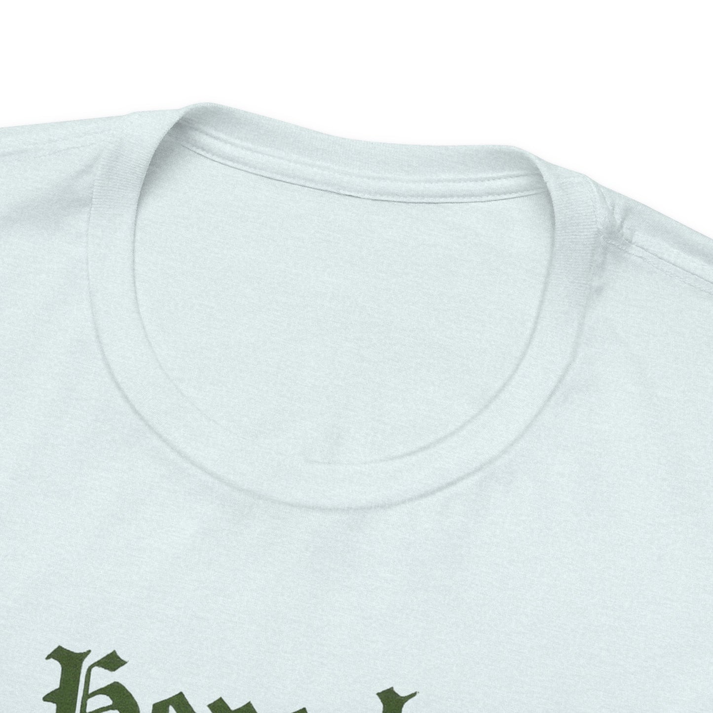 Piebald French Bulldog Here Be Dragons TShirt