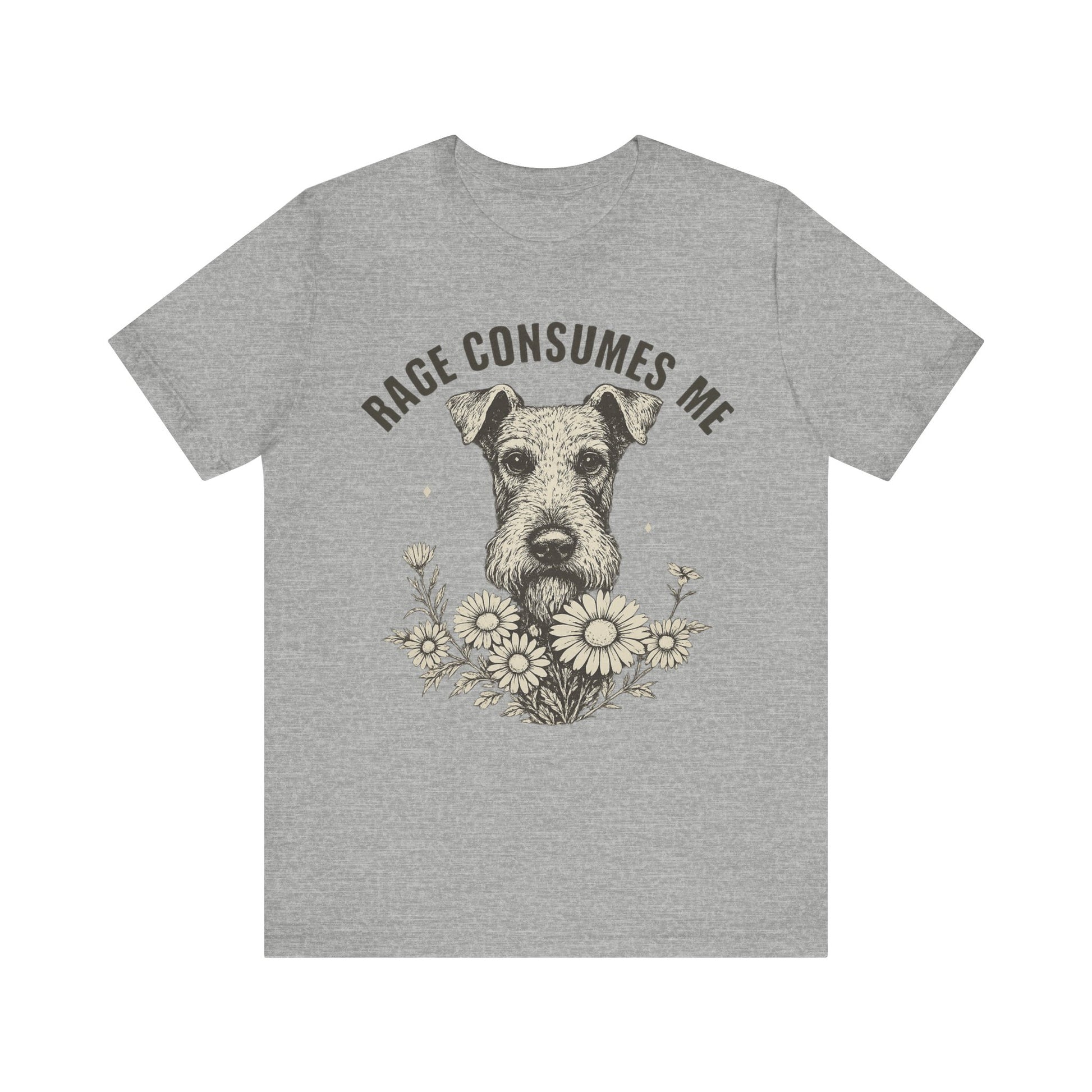 Airedale Terrier Rage Unisex Tshirt