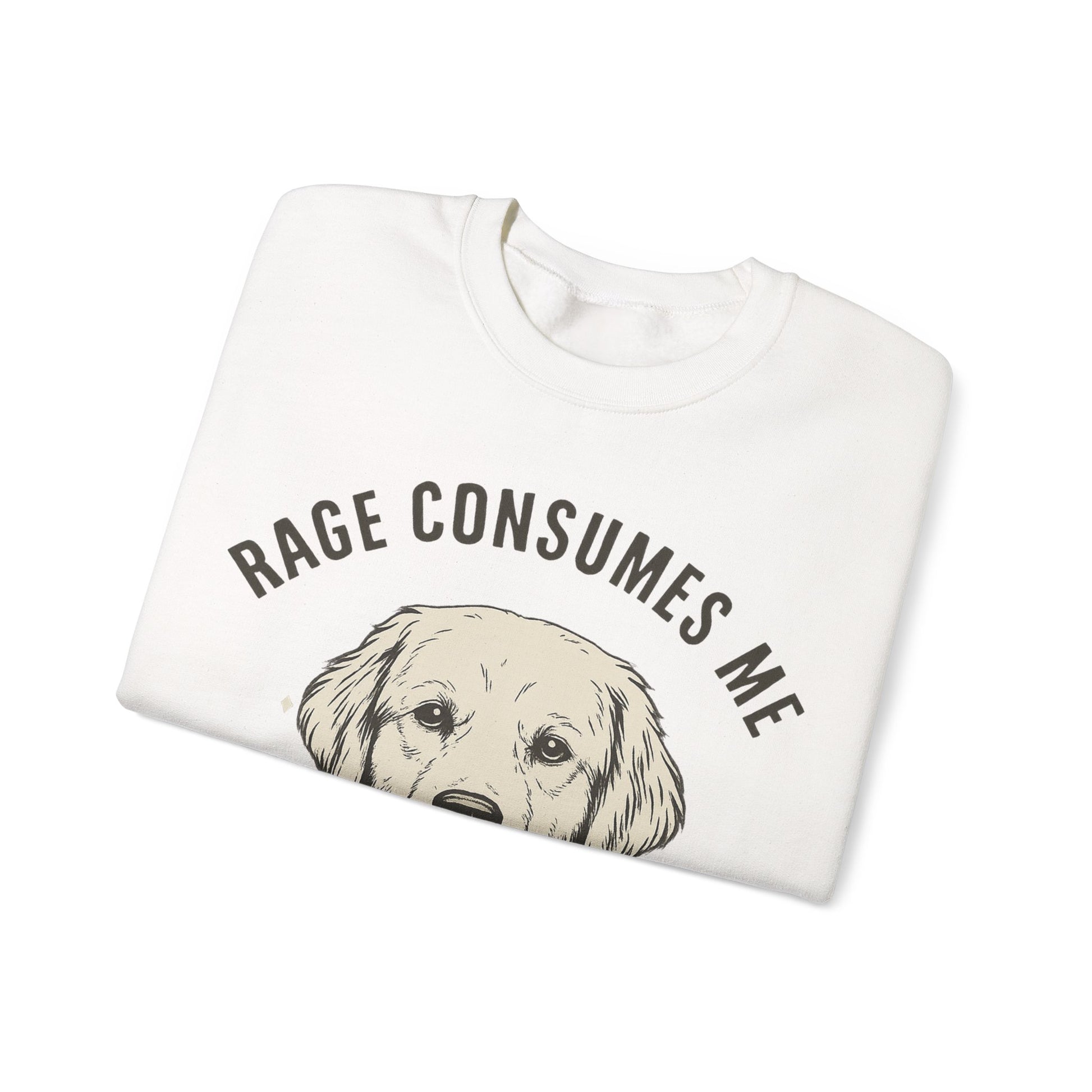Rage Golden Retriever Sweatshirt