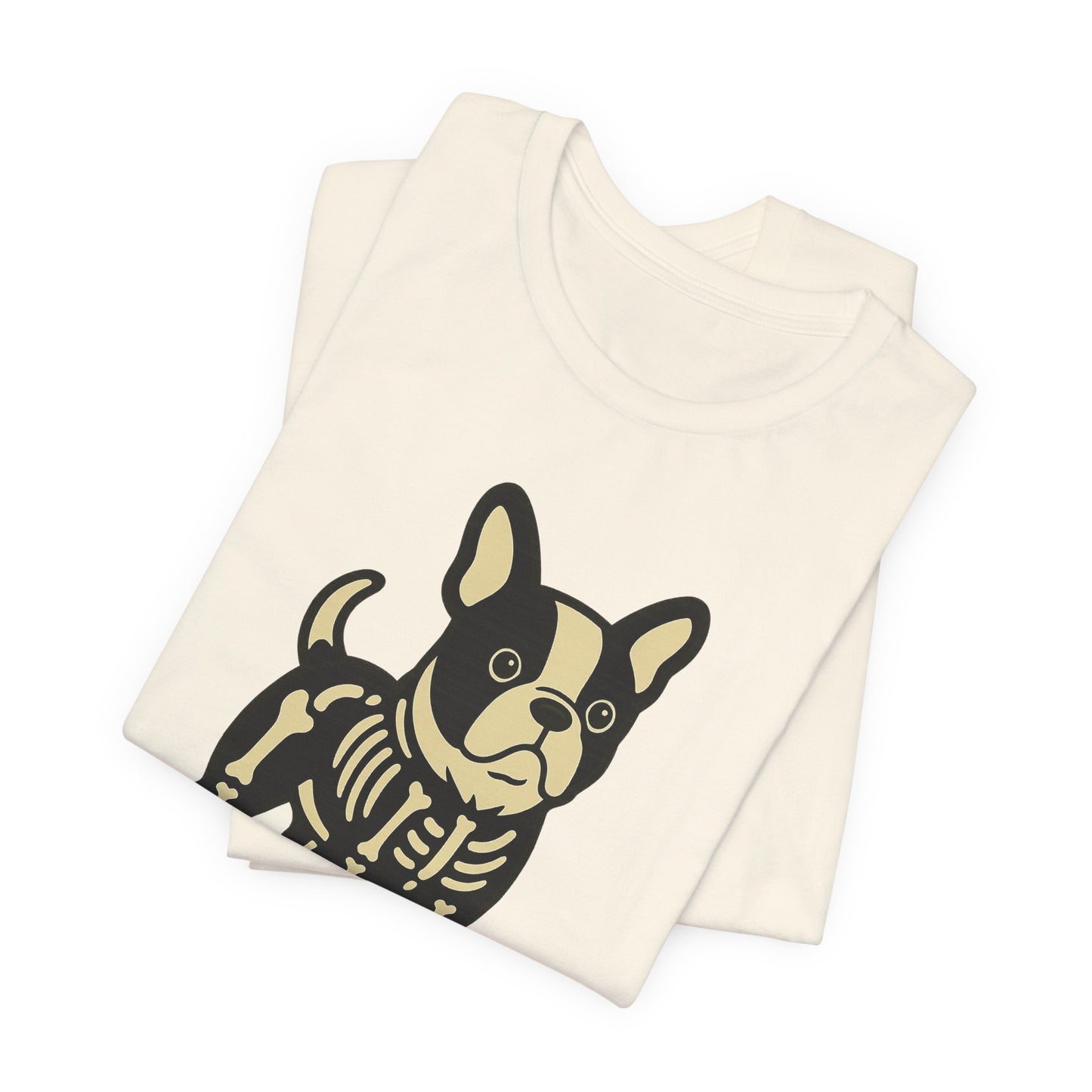 Piebald French Bulldog Stay. Slay. Halloween TShirt
