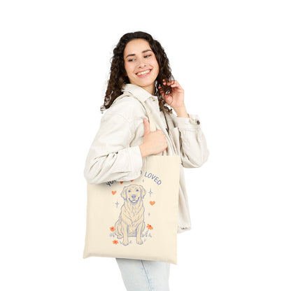 Golden Retriever Always Loved Tote Bag